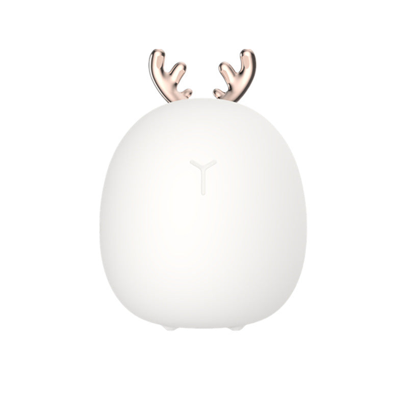 Rabbit Cartoon Deer Night Light™ – USB Rechargeable & Soothing LED Glow