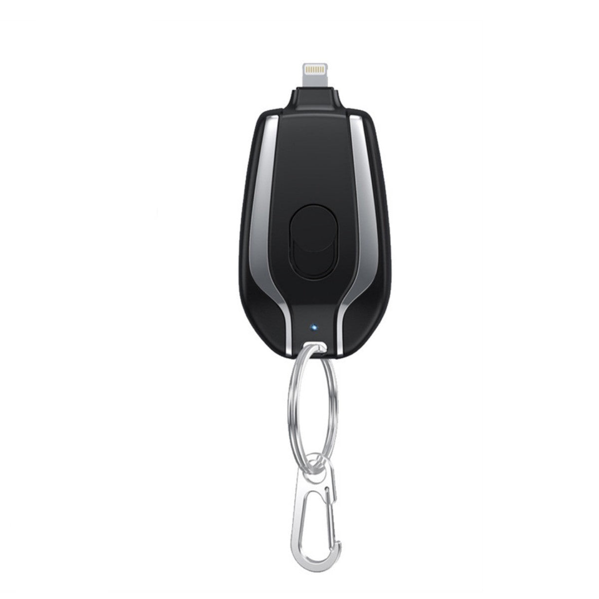 Mini Keychain Power Bank 1500mAh – Type-C Fast Charger Emergency Backup Battery Pod™