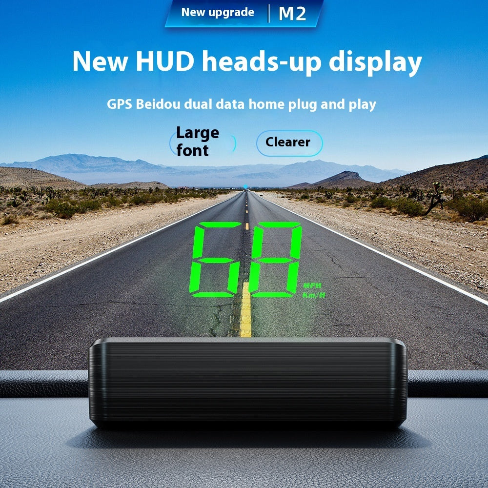 SmartDrive™ HUD: Car Windshield Head-Up Display & Digital Speedometer (OBD2 Ready)