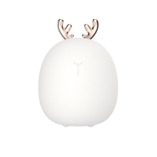 Rabbit Cartoon Deer Night Light™ – USB Rechargeable & Soothing LED Glow