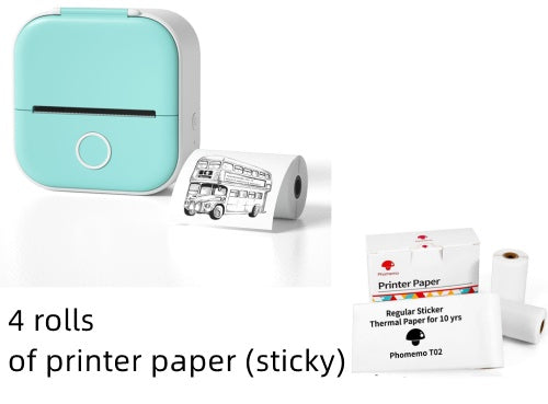 Mini Bluetooth Thermal Label & Photo Printer™ – Portable & Perfect for Home, Students, Tags
