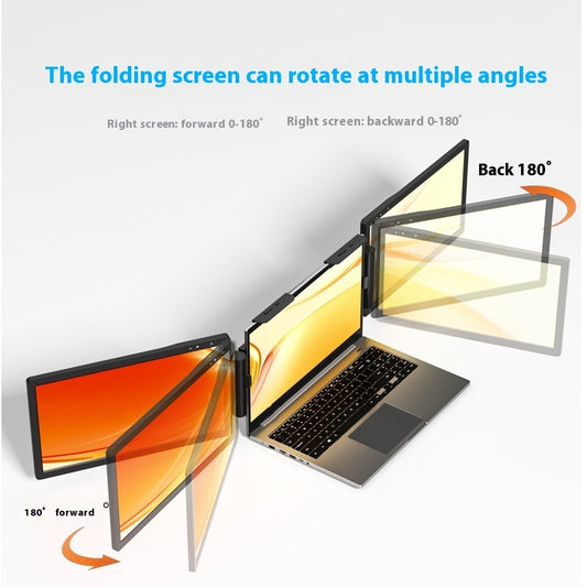 DuoView™ 14" Portable Dual-Screen Monitor – Boost Productivity Anywhere!