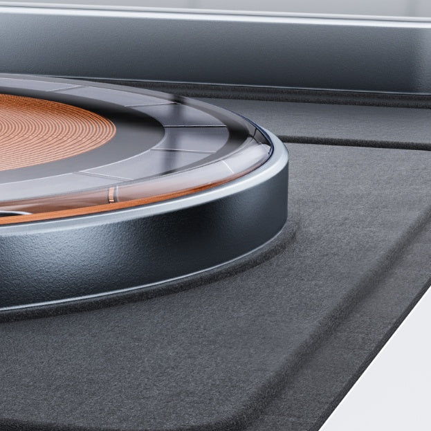 3-in-1 Magnetic Wireless Charging Station – Transparent Foldable Fast Charger for iPhone, Apple Watch & AirPods™
