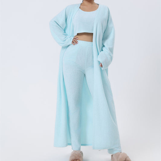 Cozy 3-Piece Lounge Set™ – The Cutest Winter Pajamas You’ll Never Want to Take Off! ❄️