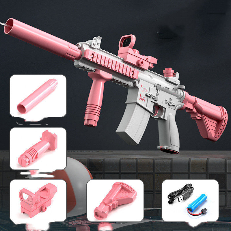 AquaStrike™ Automatic Electric Water Gun – Long-Range, Rechargeable Summer Fun!