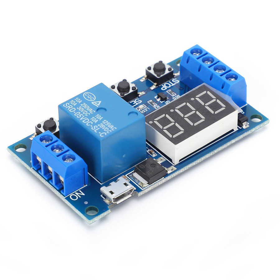 JZ-801 Timer : Relay Board Cycle Timing Circuit Switch
